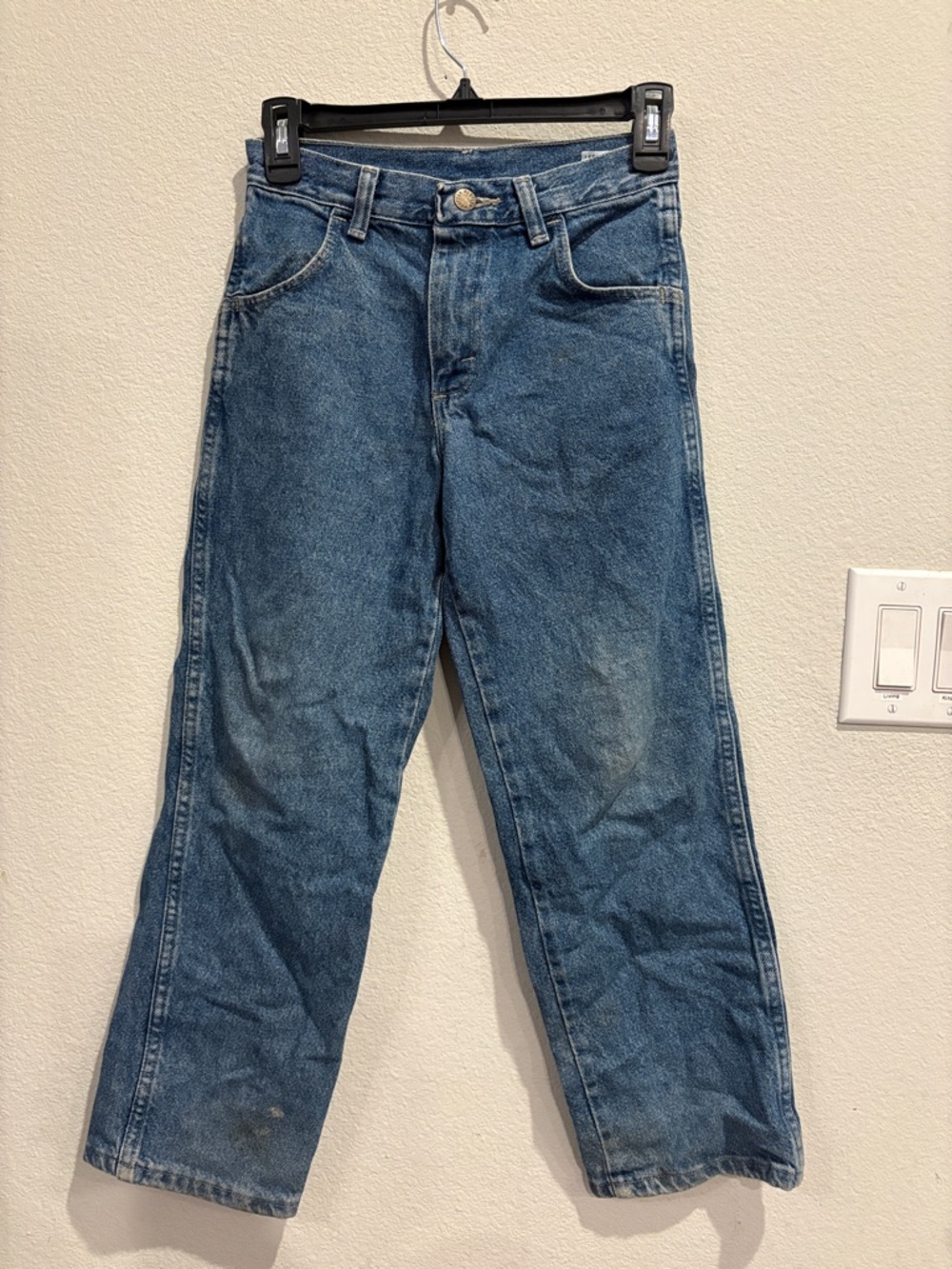 Classic Men's Blue Denim Jeans